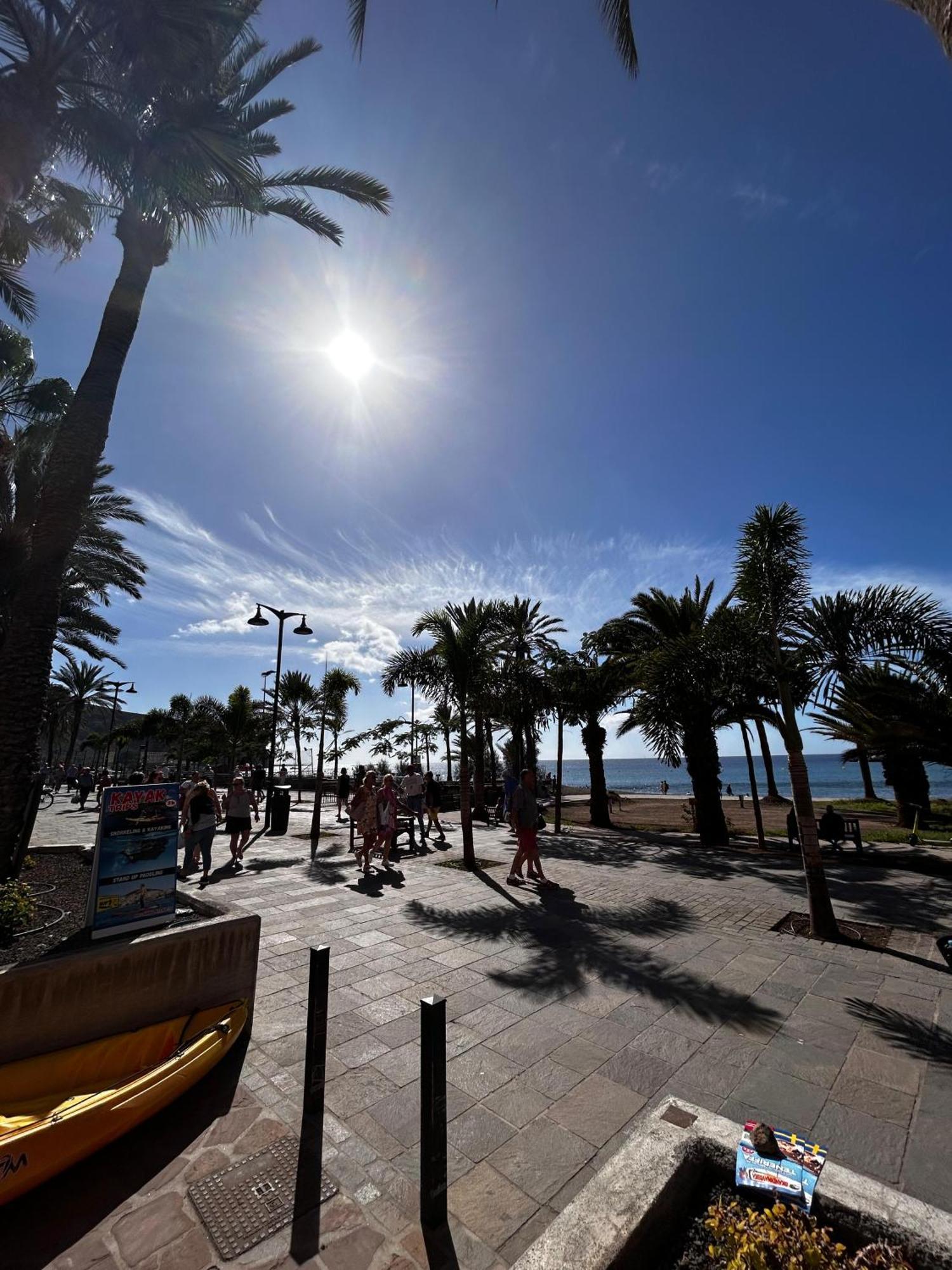 Apartamento En Los Cristianos Edificio Guayero Bagian luar foto