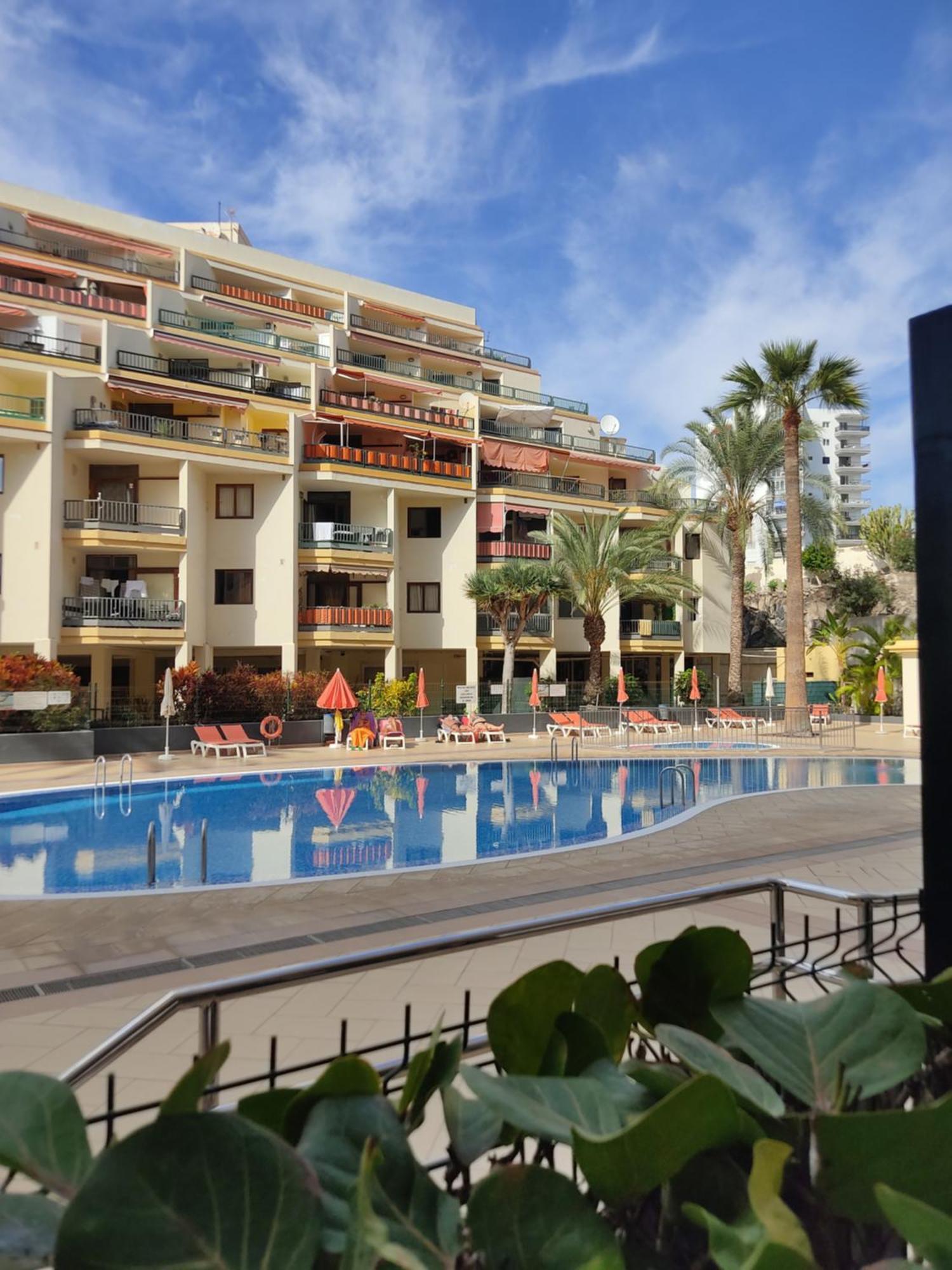 Apartamento En Los Cristianos Edificio Guayero Bagian luar foto