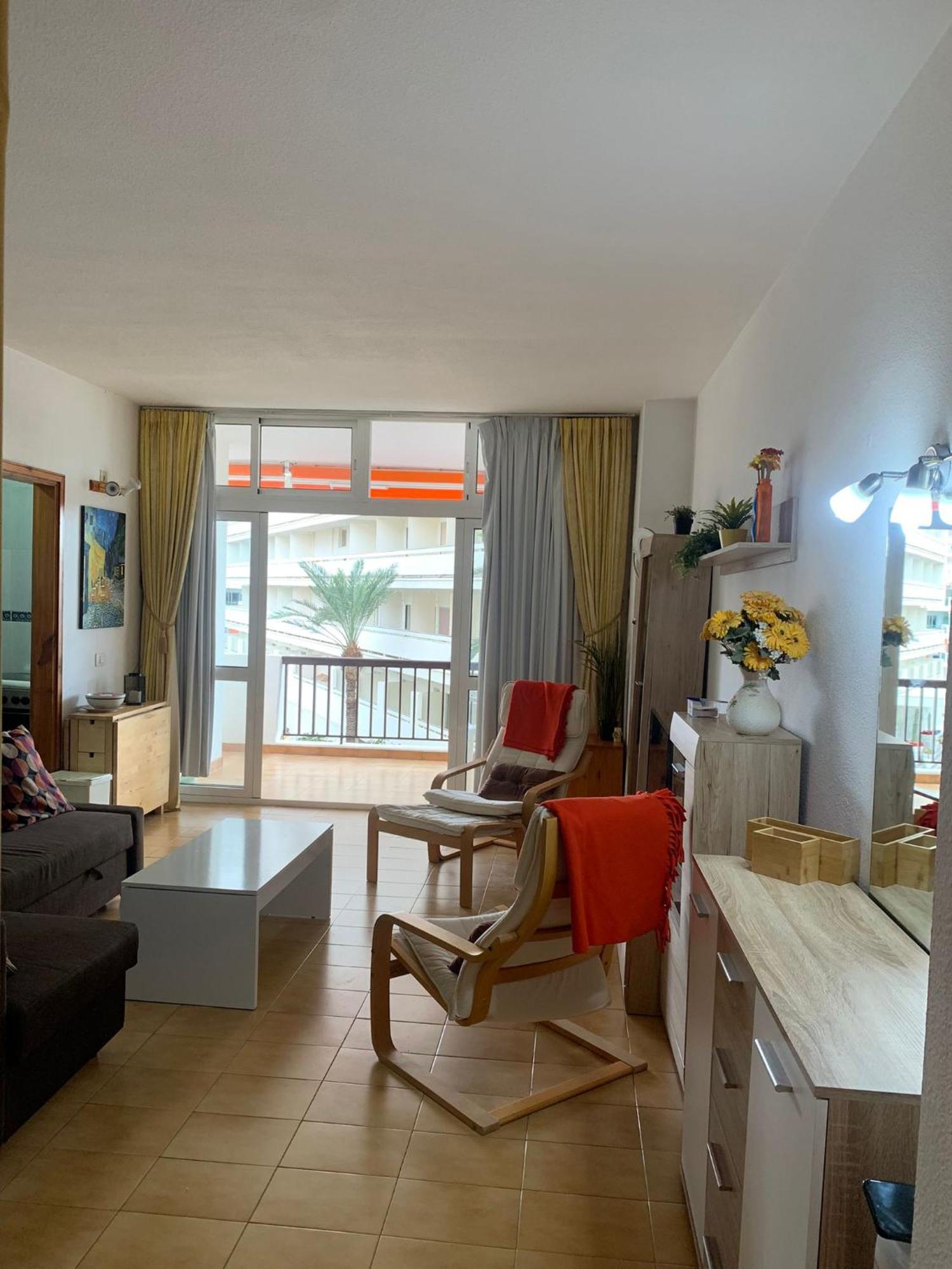 Apartamento En Los Cristianos Edificio Guayero Bagian luar foto